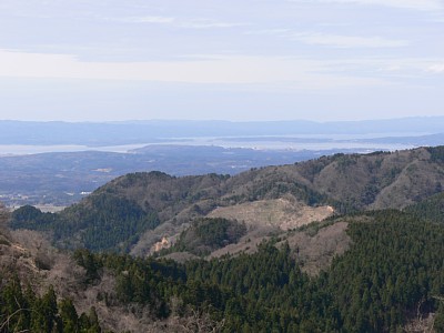 ここからの眺望はなかなかです