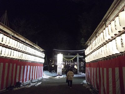 高瀬神社参道