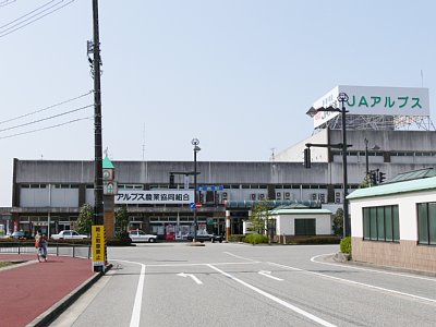 上市駅はスイッチバック駅です