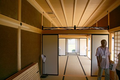 江馬氏城館跡　会所内部・次の間