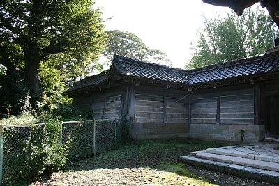 城壁?が連なっています