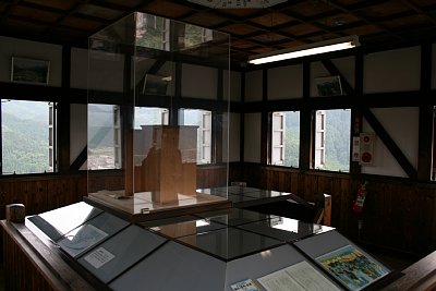 天守最上階となる5階