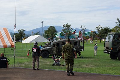 陸上自衛隊の高機動車