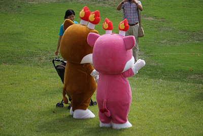 メルギューくんとメルモモちゃん