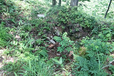 二の丸にある井戸跡