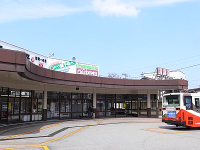 松金線の起点だった現在の野町駅