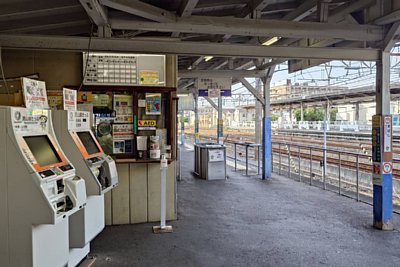 流鉄馬橋駅改札口