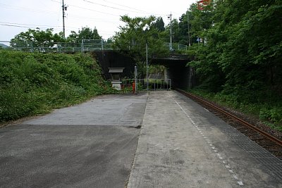 神岡大橋駅ホーム跡