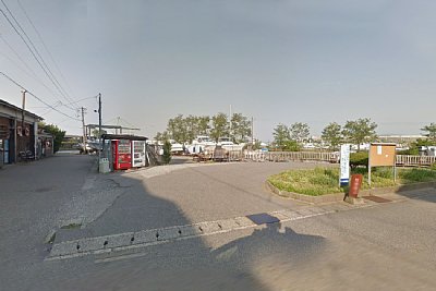 大野港駅跡にバスターミナルが新設されています