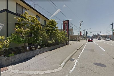 畝田駅付近の様子