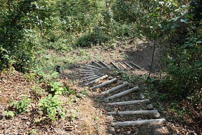 ここから侵入するのは困難ですね