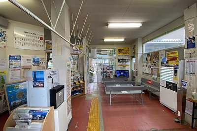 三陸鉄道待合室
