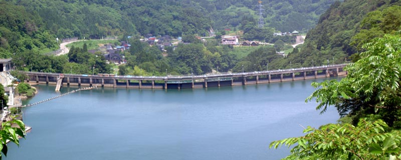 小牧ダムパノラマ写真