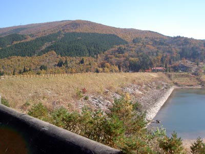 久々野防災ダム全景