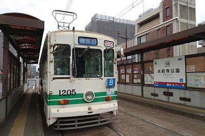 熊本市交通局1200形電車