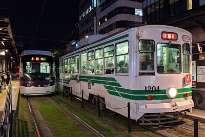 夜の停留場