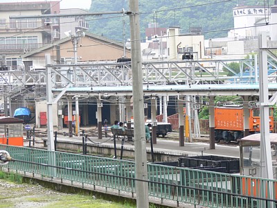 宇奈月駅ホーム