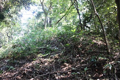 南櫓台は城の最南端にある