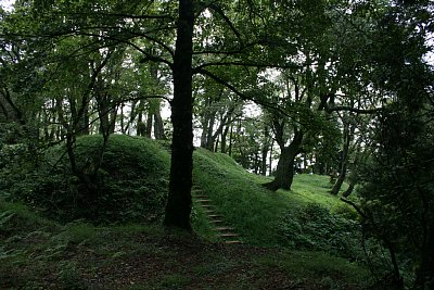 二の丸への階段