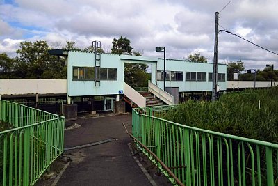 駅への通路