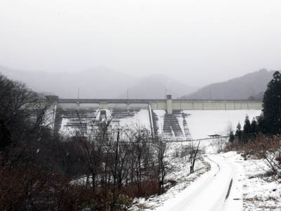 大ヶ洞ダム全景