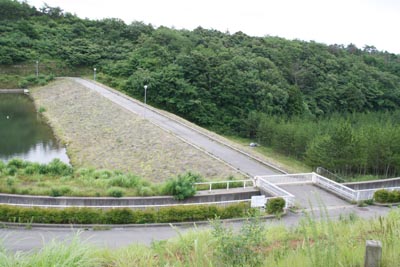 ダムサイトは立ち入り禁止です