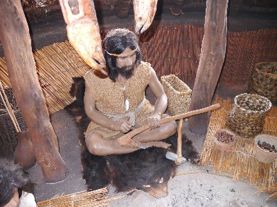 高床式住居模型