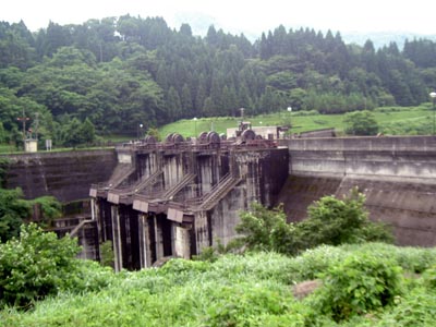 手取川第2ダム全景