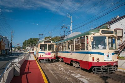 ホームがかなり長いのです