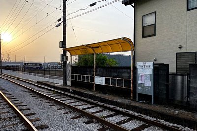 長崎停留場ホーム