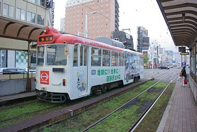 はりまや橋駅 桟橋線ホーム