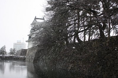 本丸南側の石垣