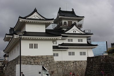 しかし不思議な形をした天守です